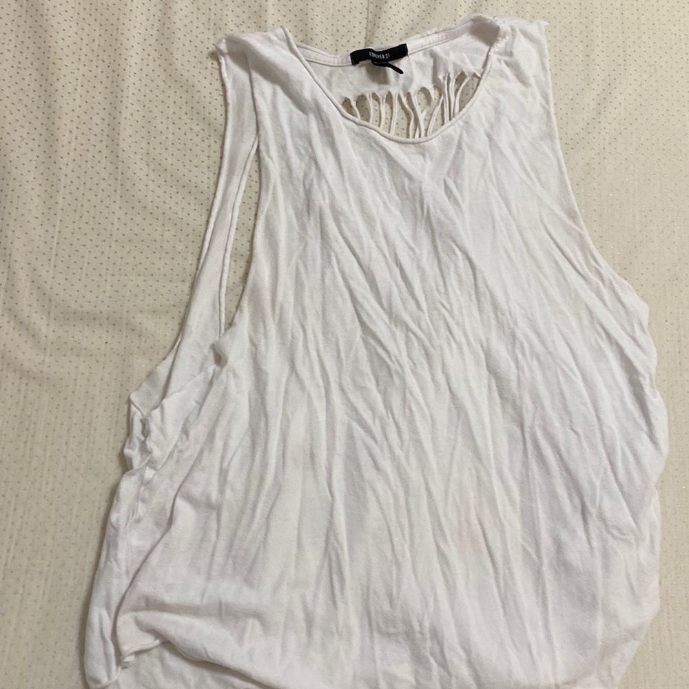FOREVER 21 cut out tank top